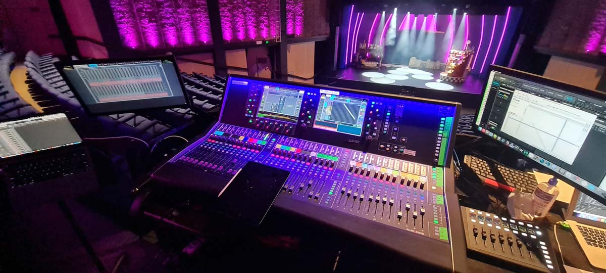 Sound tech desk